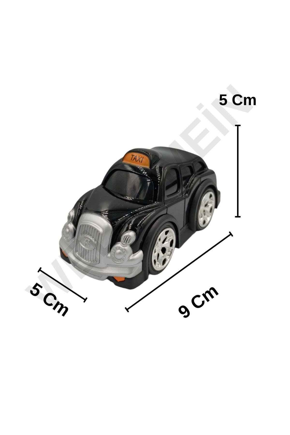 Metal Model Arabalar Motormax Çek Bırak Cm. 3 Parça Şehir Araçları (Metro City )