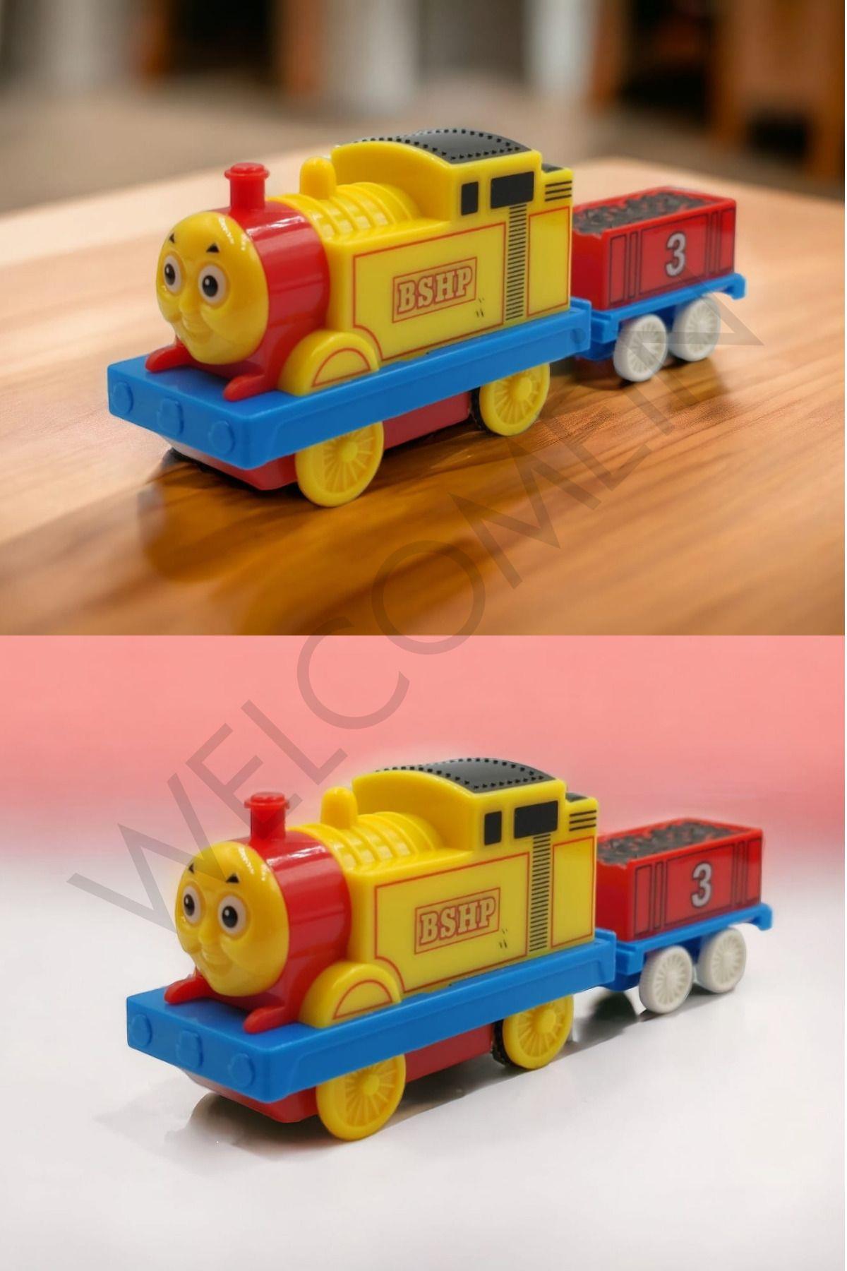 Oyuncak 10 Parça Hareketli Ve Pilli Thomas Tren(PİL HEDİYELİ)