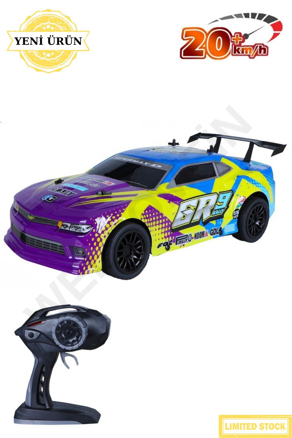 Oyuncak 2.4Ghz Uzaktan Kumandalı 1:10 Ölçek Şarjlı Dev Boy RC Ralli Araba