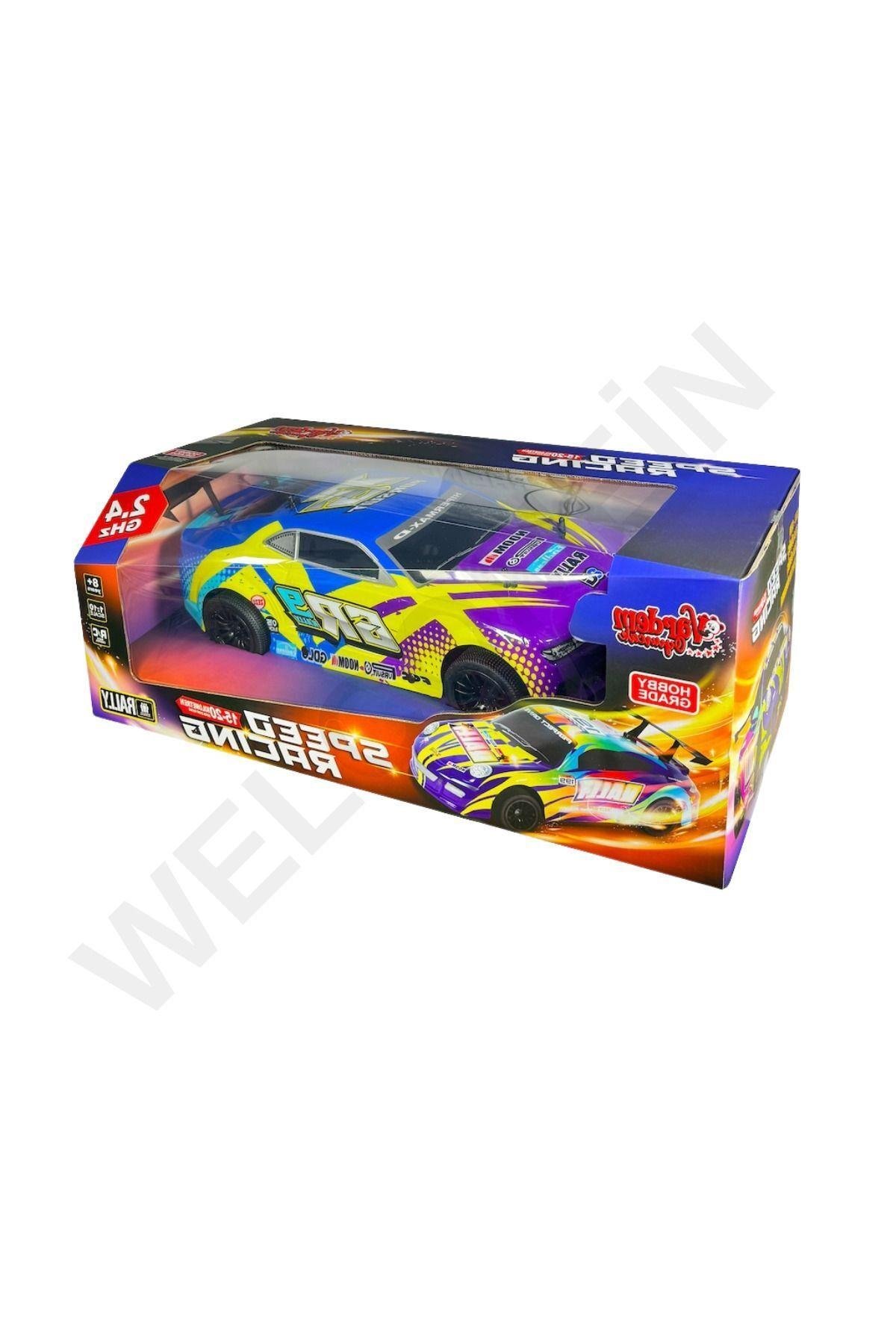 Oyuncak 2.4Ghz Uzaktan Kumandalı 1:10 Ölçek Şarjlı Dev Boy RC Ralli Araba