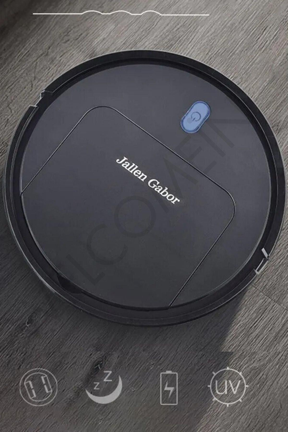 Oyuncak Akıllı Şarjlı Fırçalı Paspaslı Robot Süpürge