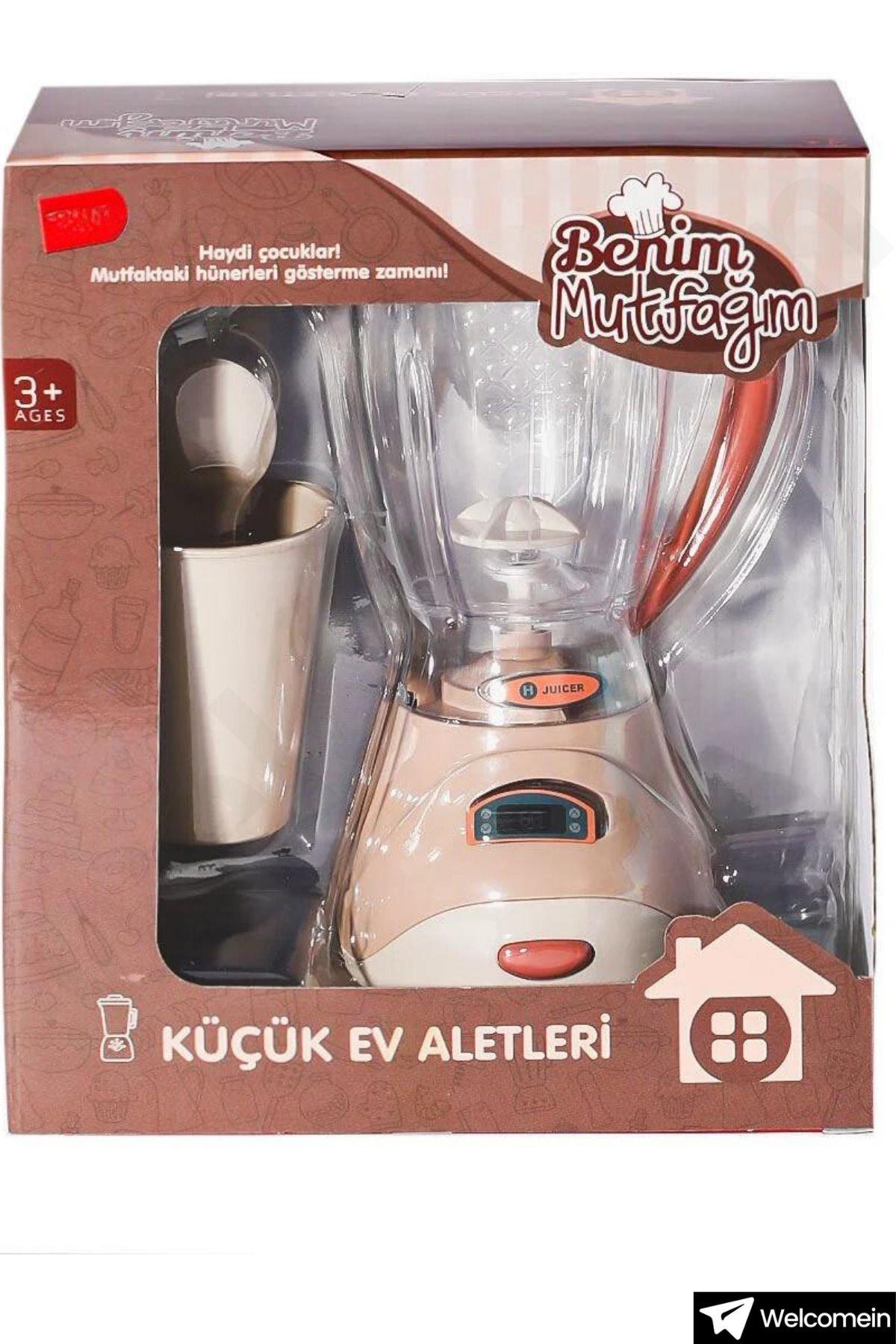 Oyuncak Çocuk Pilli Sesli Işıklı Çok Fonksiyonlu Su Eklenebilir Gerçekçi Küçük Ev Aletleri Serisi