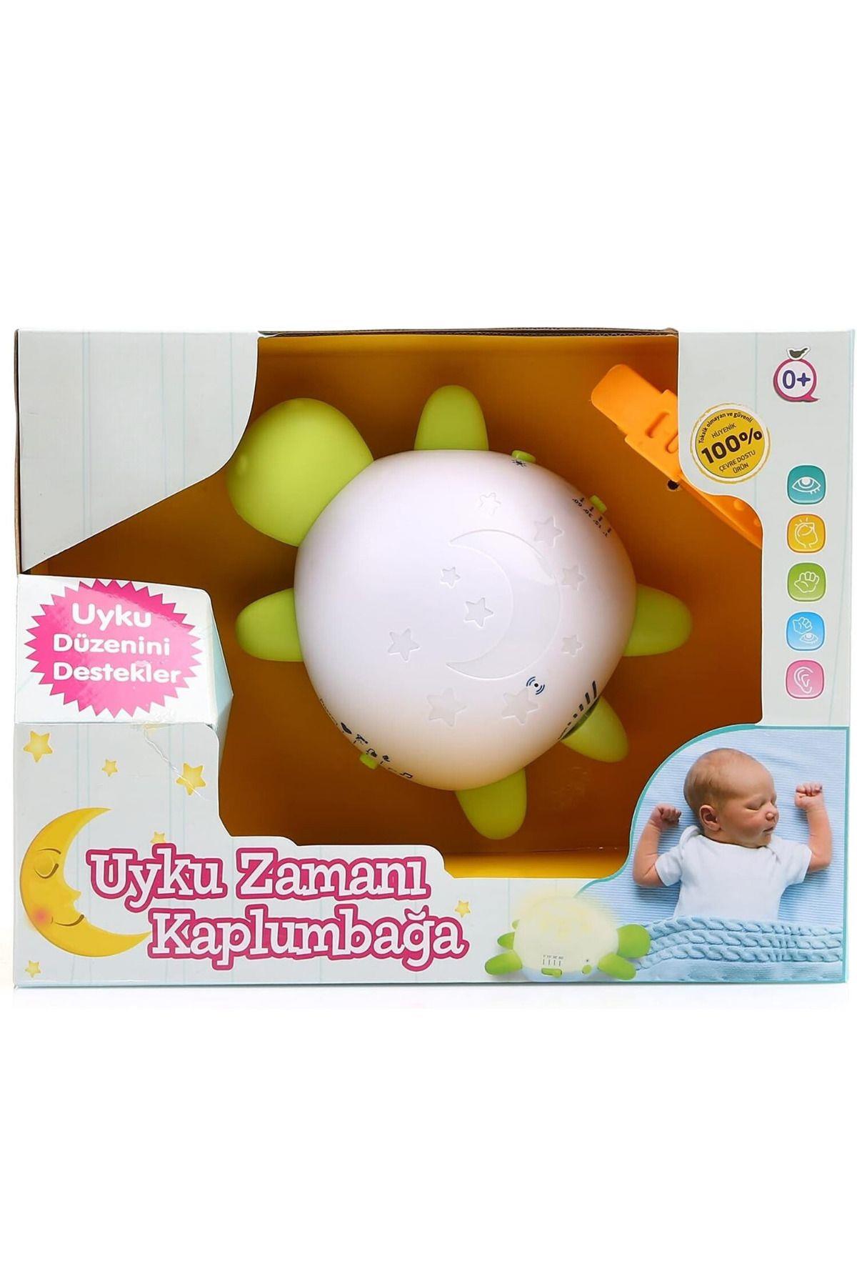 Oyuncak Pilli Sesli Uyku Zamanı Kaplumbağa-Bebek Uyku Arkadaşı Bebek Uyutucu Oyalayıcı Eğitici