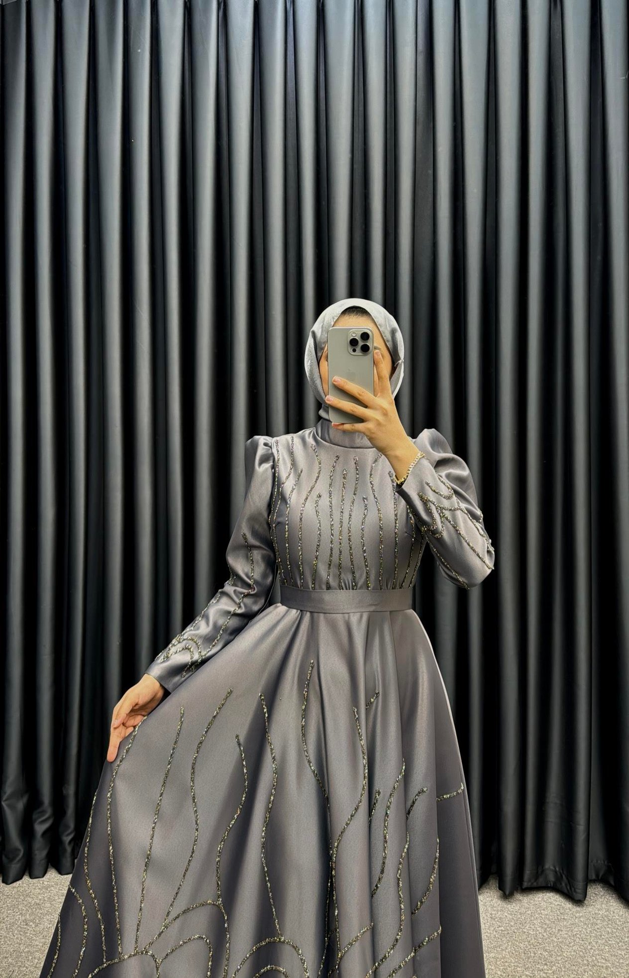 Perla Abiye Füme