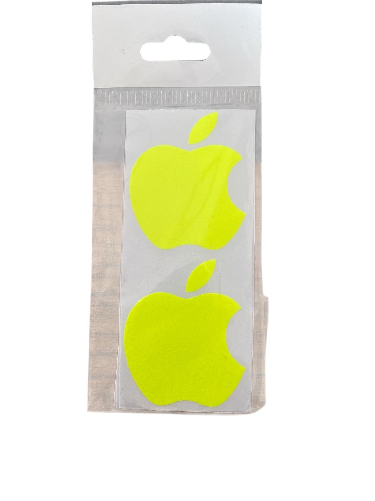 2'Lİ APPLE LOGO NEON SARI