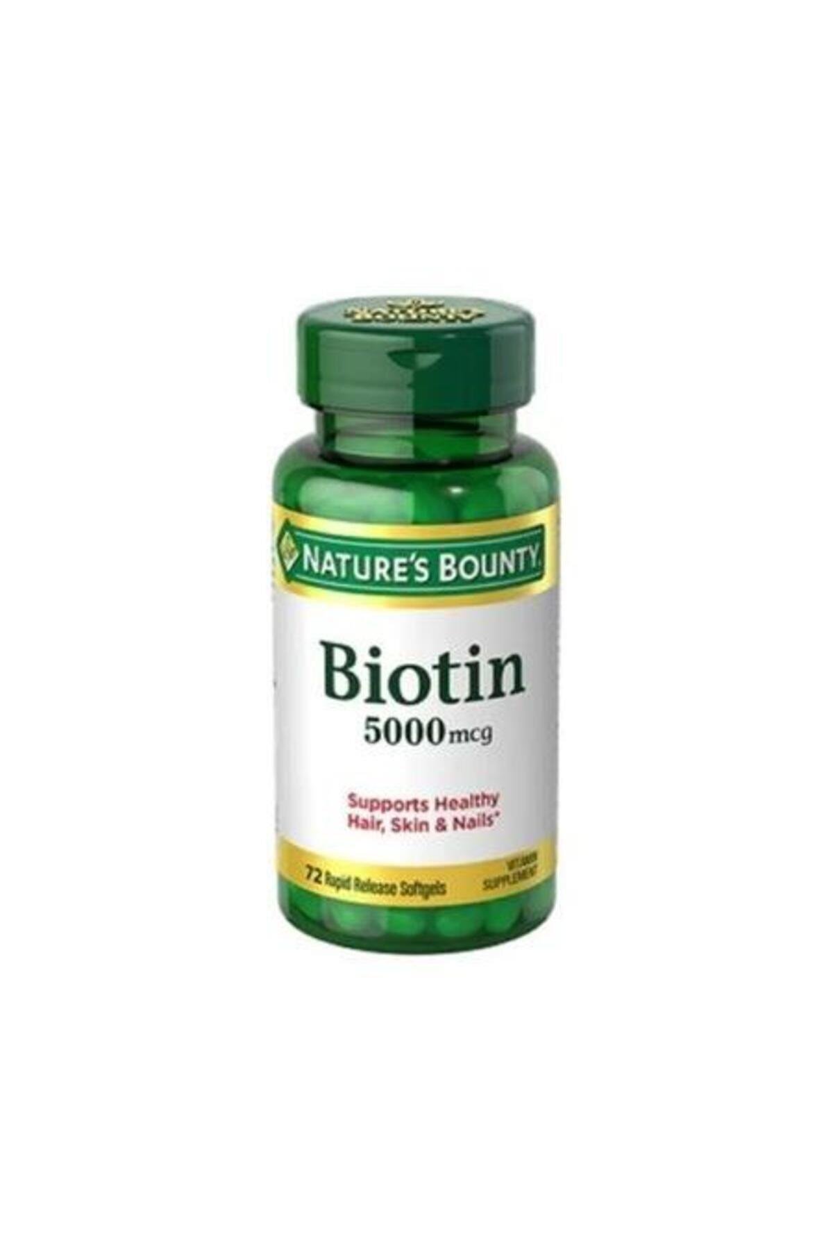 Biotin 5000 Mcg 72 Kapsül
