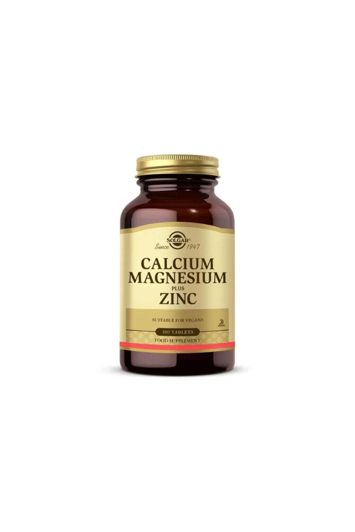 Kalsiyum Magnezyum Çinko 100 Tablet