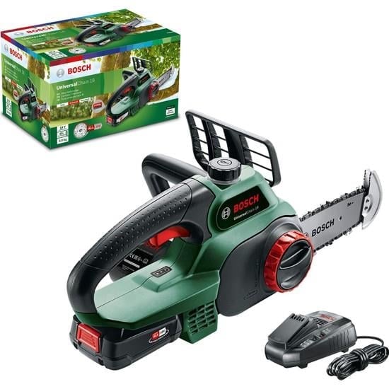 Bosch 06008B8000 UniversalChain 18 Akülü Zincirli Ağaç Kesme Makinesi 18V