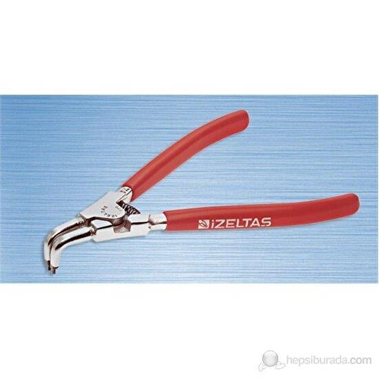 İzeltaş 3311120210 Segman Pensesi Yaylı Eğri Dış 210mm