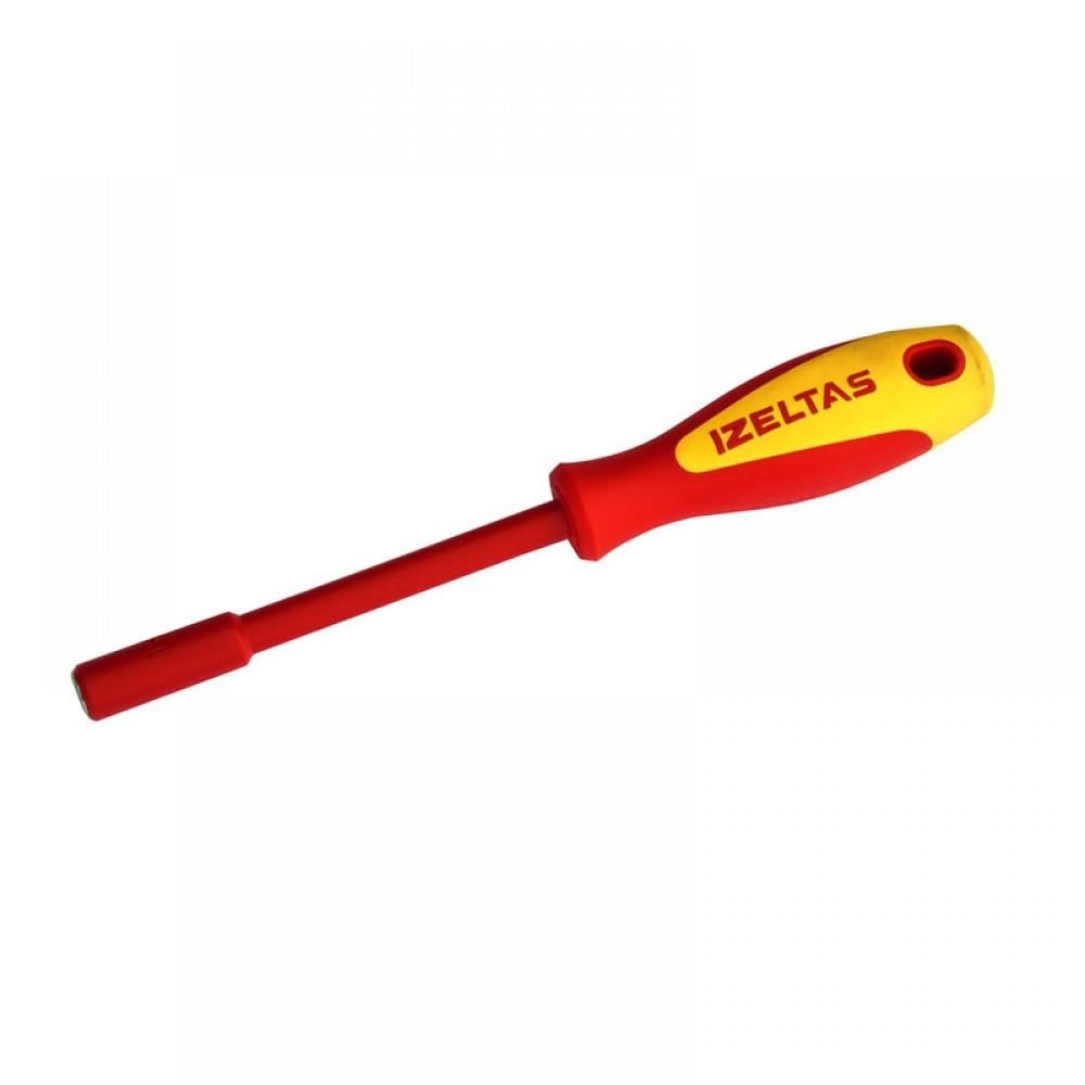 İzeltaş 4773190080 Süngüsü İzoleli Lokma Tornavida 1000V 8mm