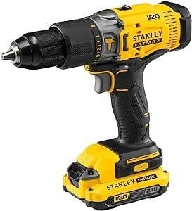 Stanley Fatmax SCD718D1K Tek Akülü 18V 2ah V20 Darbeli Matkap