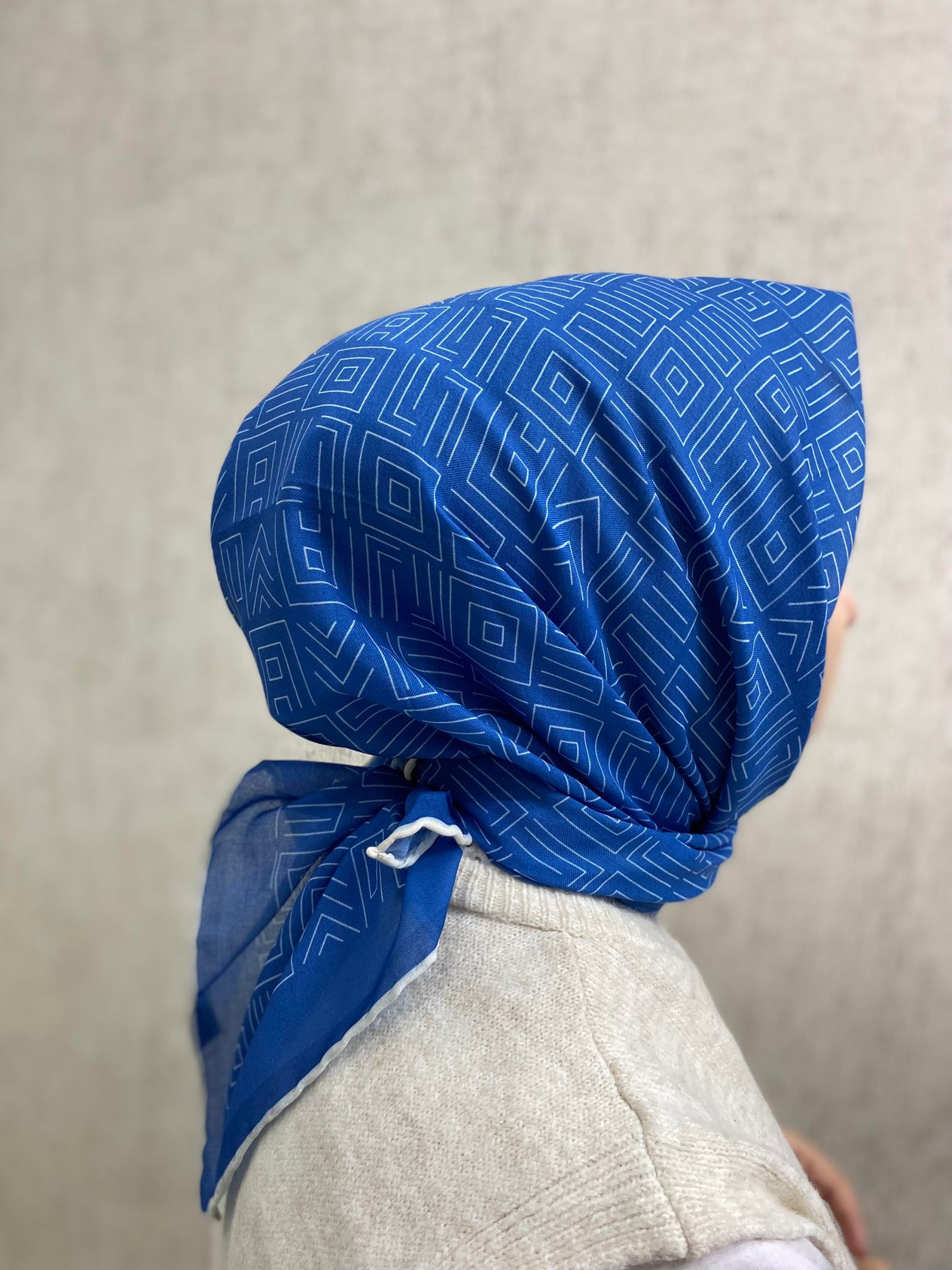Miem Çizgi Desen Eşarp Ç-105