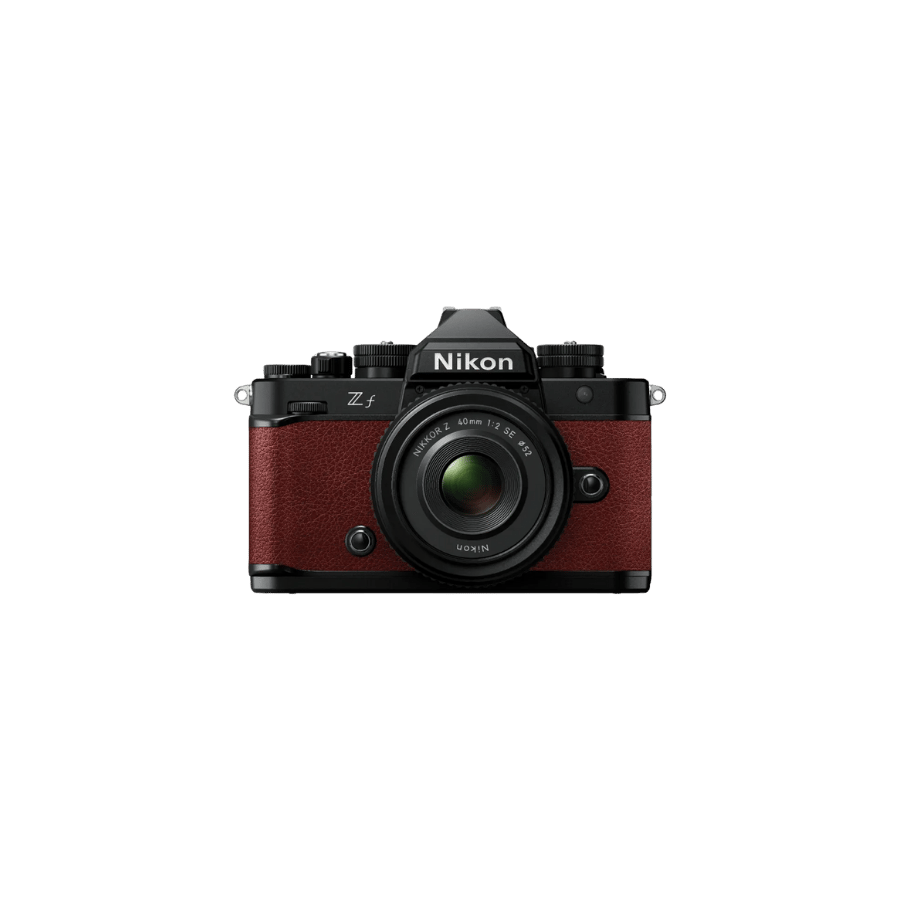 Nikon Zf Body +  40mm f/2 Lens Kit (Bordeaux Red)