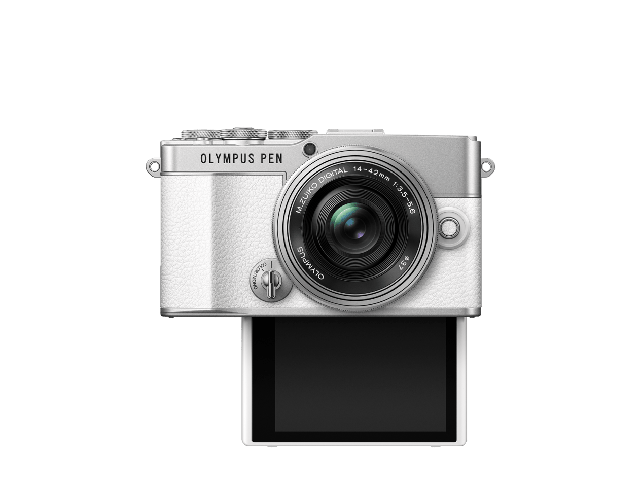 OLYMPUS E-P7 14-42EZ KIT WHITE/SILVER V205111WE000