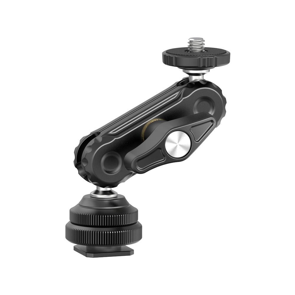 Ulanzi R098 Double Ball Head Magic Arm (1/4"-20 ve Cold Shoe)