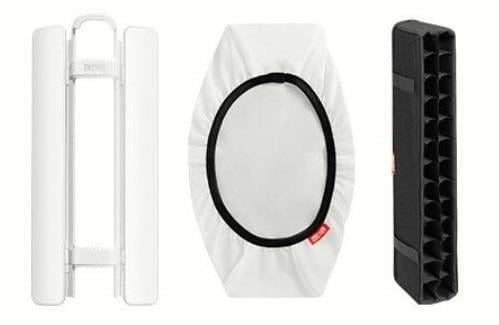 ZHIYUN FIVERAY F100 AKSESUAR KIT (BARNDOORS+DIFFUSER+GRID) WHITE