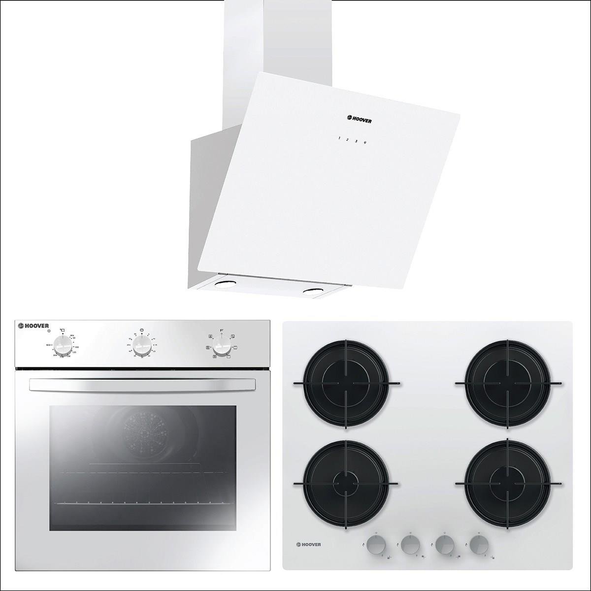 HooverHoover 3'lü Ankastre Set Beyaz (HDG6C1GWTK-HVWM6MW-HON602W)