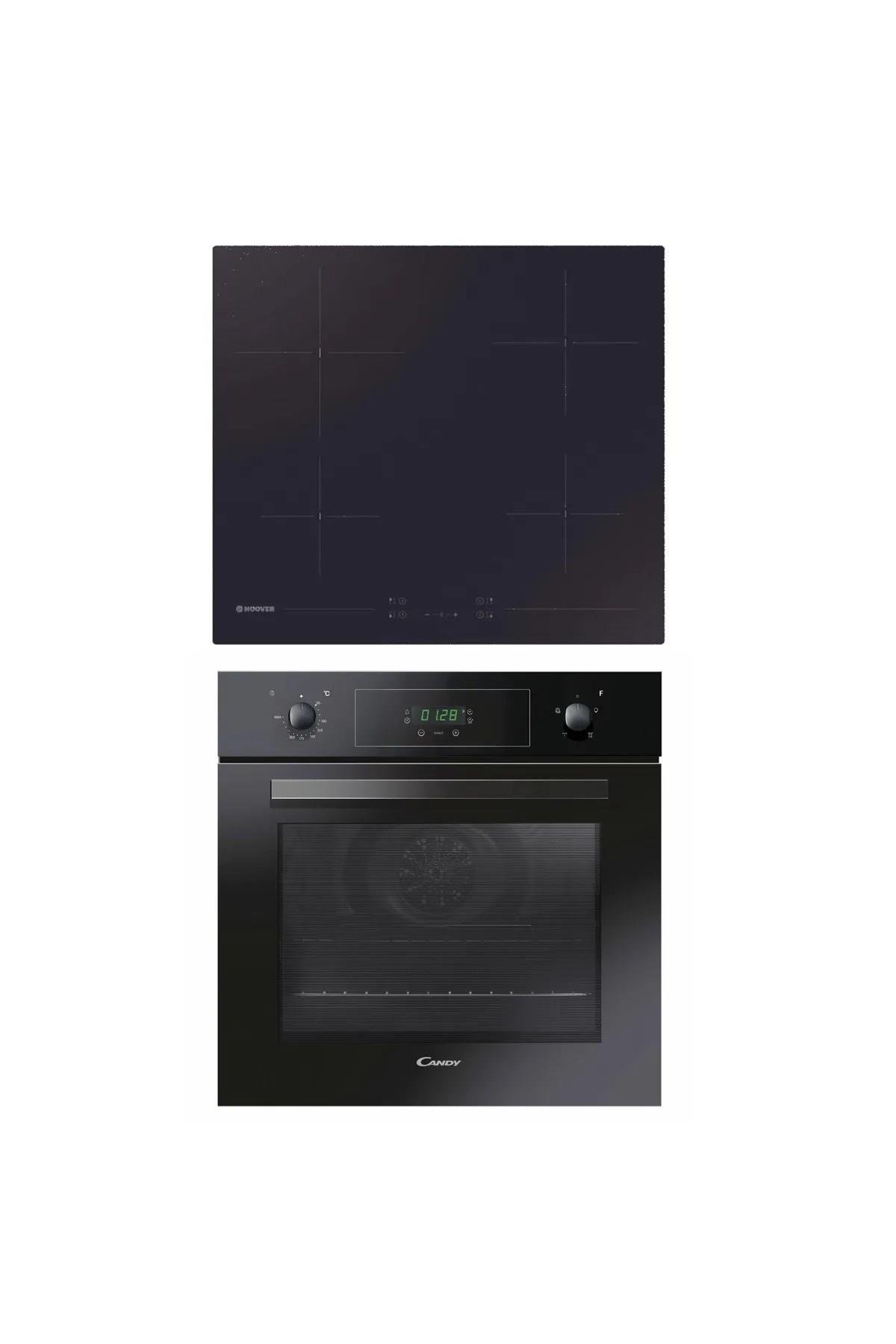HooverHoover Canddy Elektrikli Turbolu 2'Li Siyah Cam Ankastre Set (Hh64Ccb-fcp405n/e)