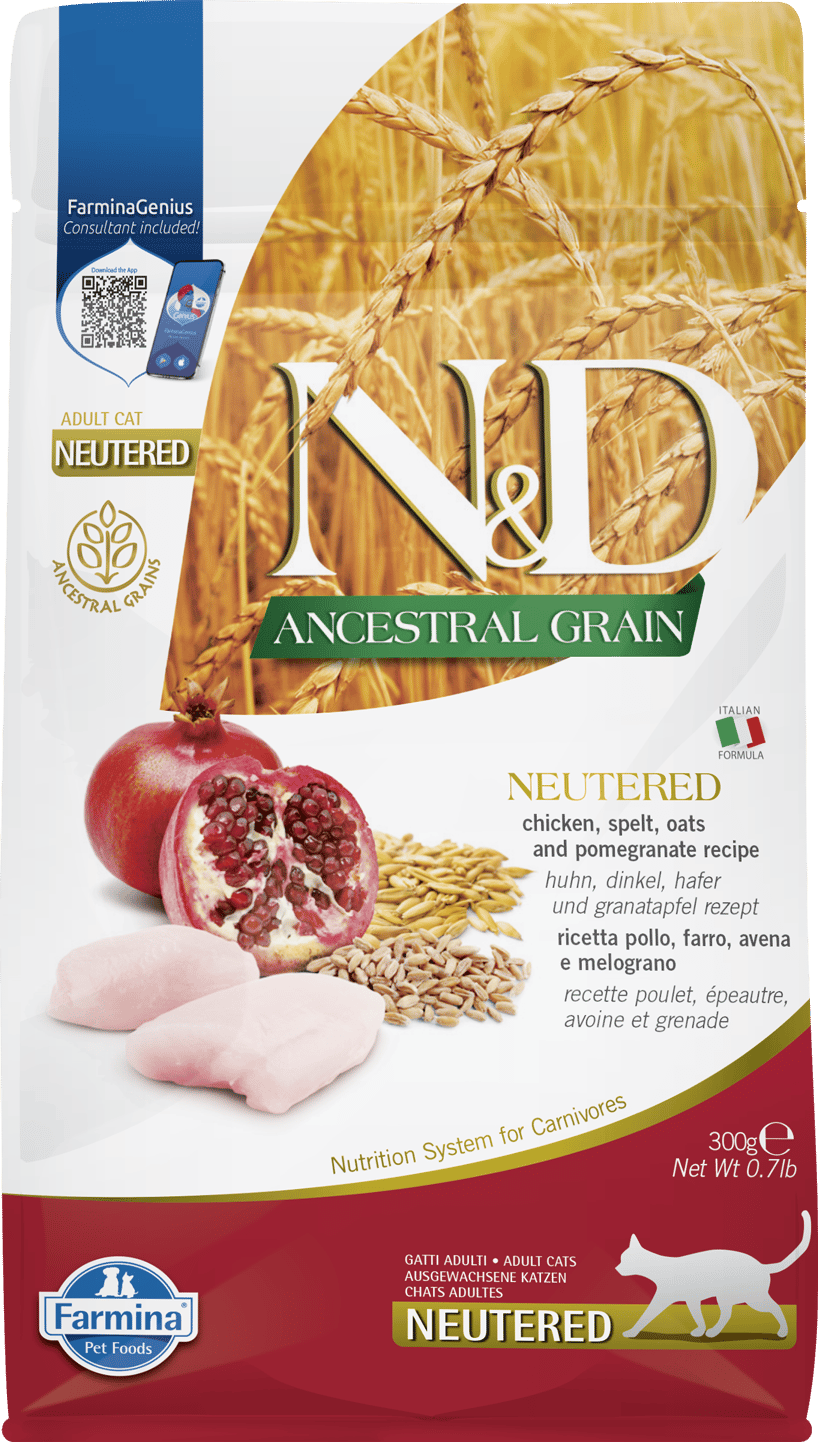 ND Ancestral Grain Tavuk&Nar Neutered 300G