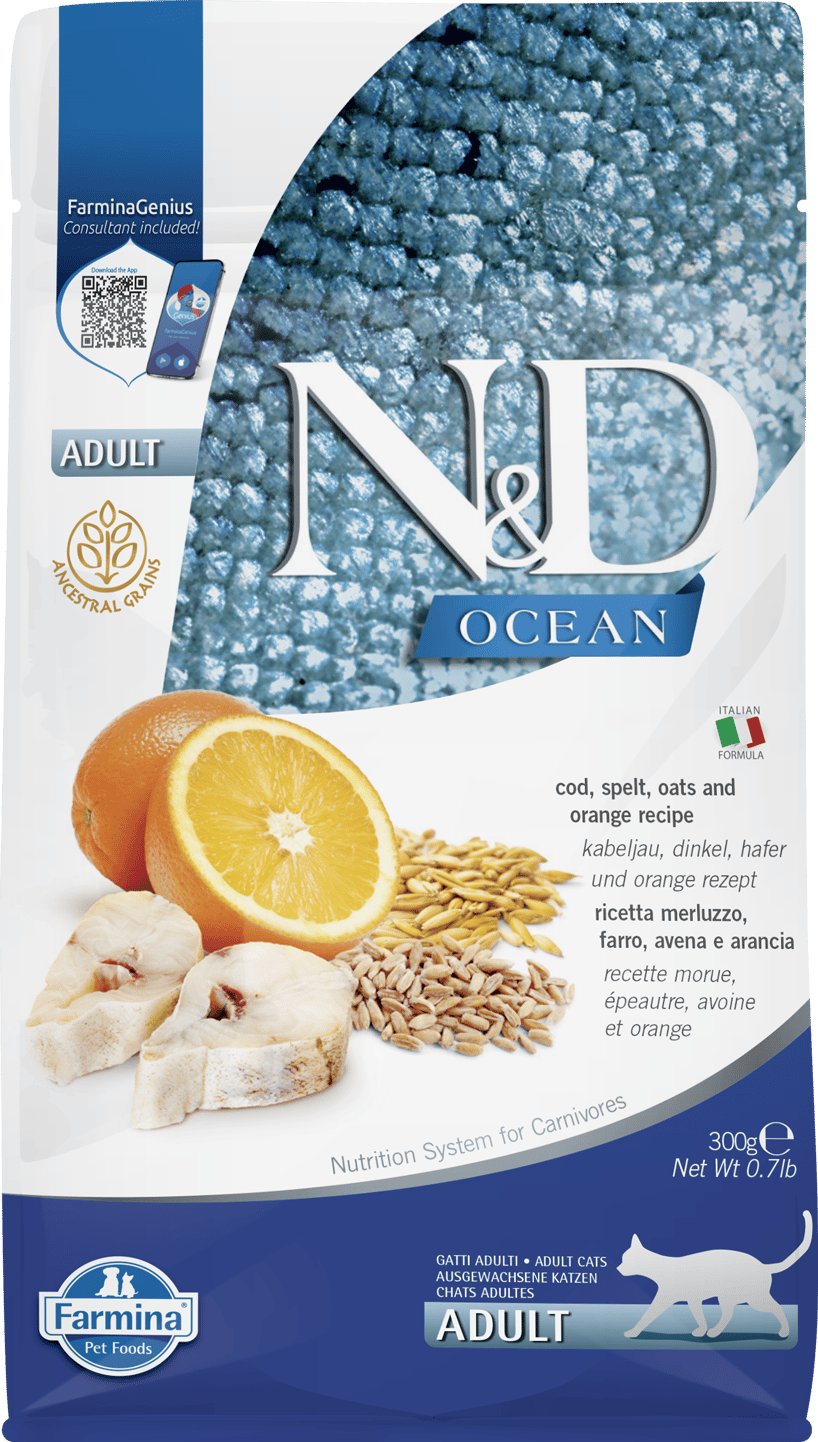 ND Ocean Morina Balığı Portakal Adult 300Gr