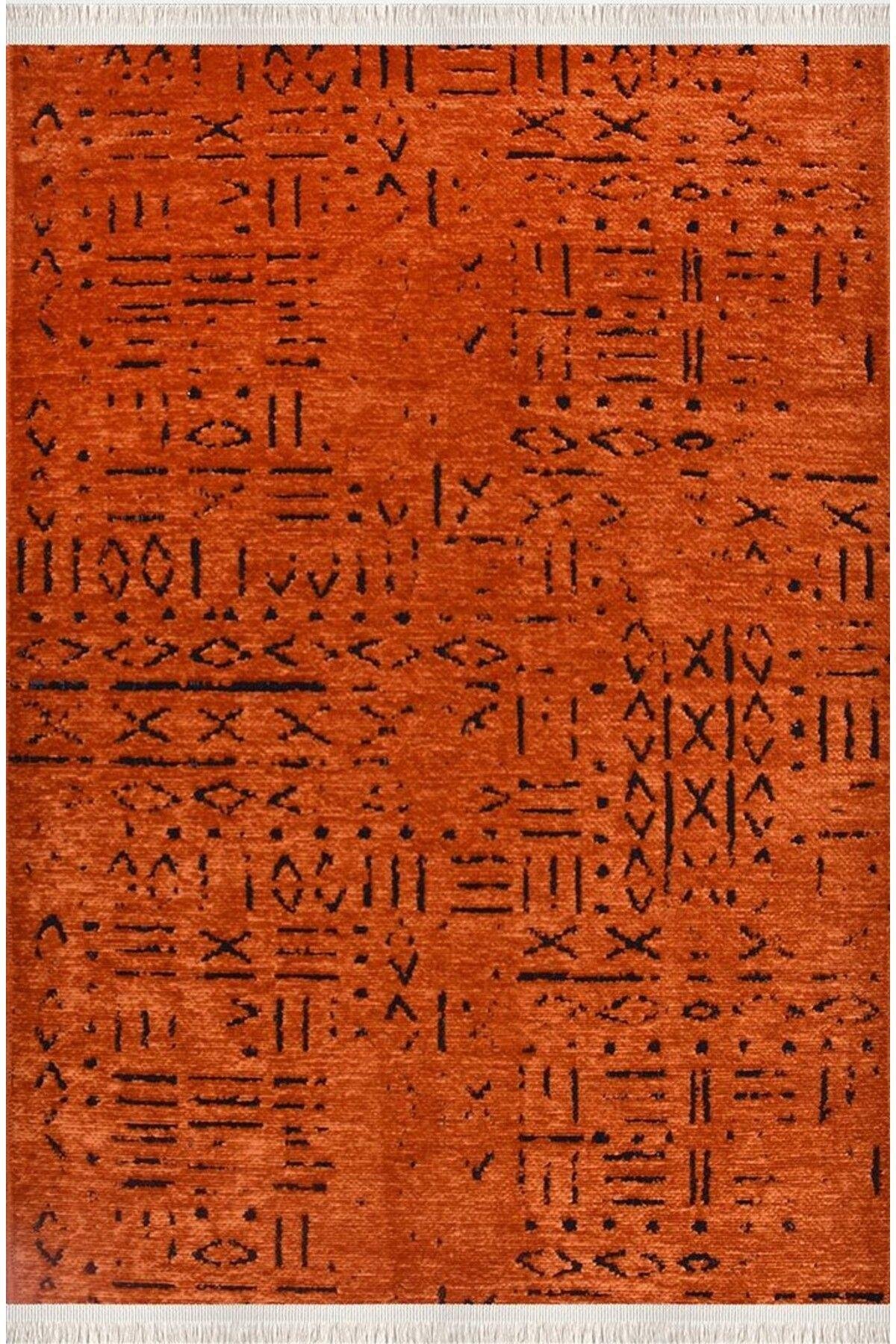 Veja 8010s Kiremit Tozsuz Kaydırmaz Iskandinav Natural Sönil Salon Mutfak Antre Kilim Yolluk