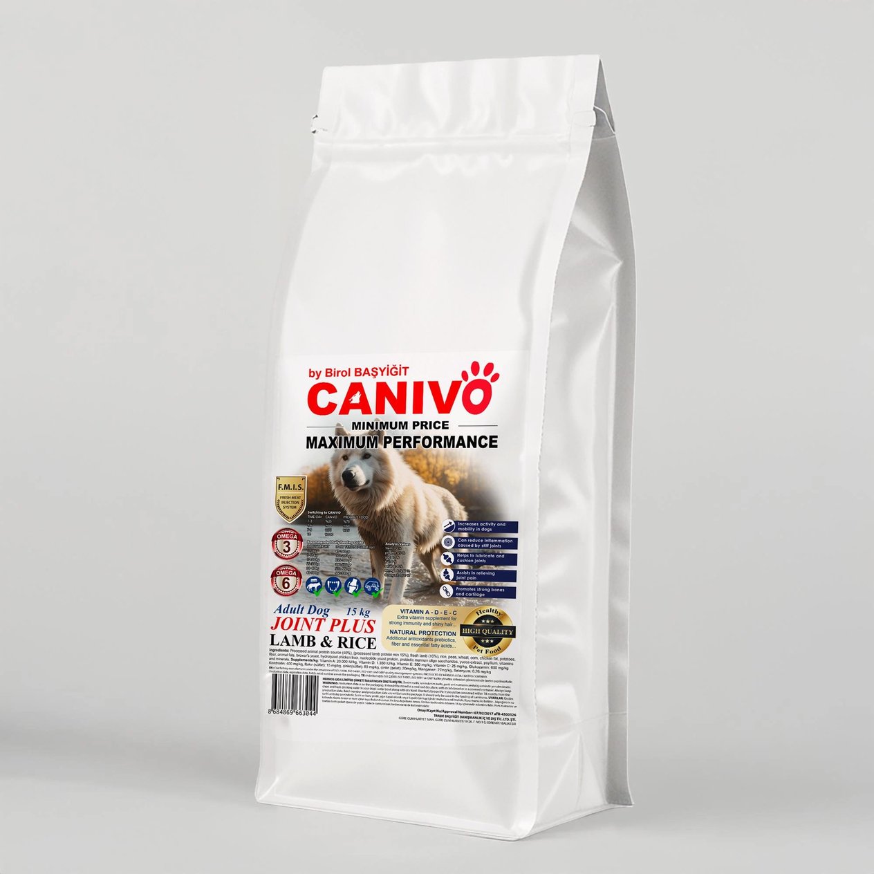 CANIVO Köpek Maması 15 KG