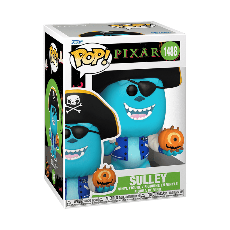 Funko Pop! Pixar - Monsters -Sulley in Pirate Costume #1488
