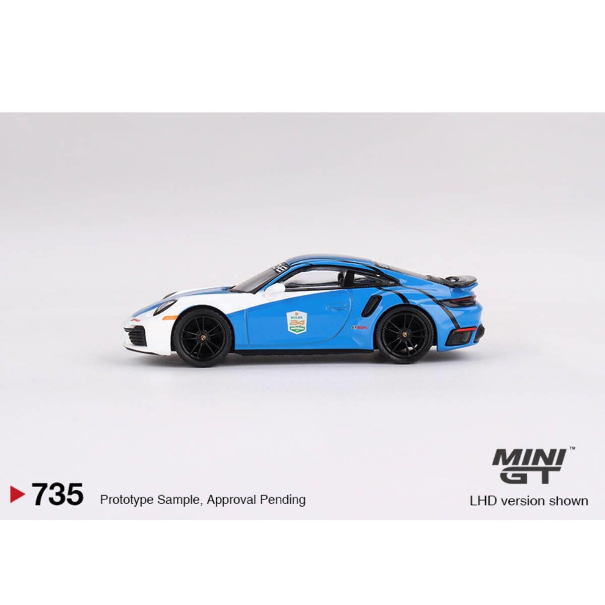 Mini GT - Porsche 911 Turbo S Safety Car 2023 IMSA Daytona 24 Hrs MGT00735 1:64