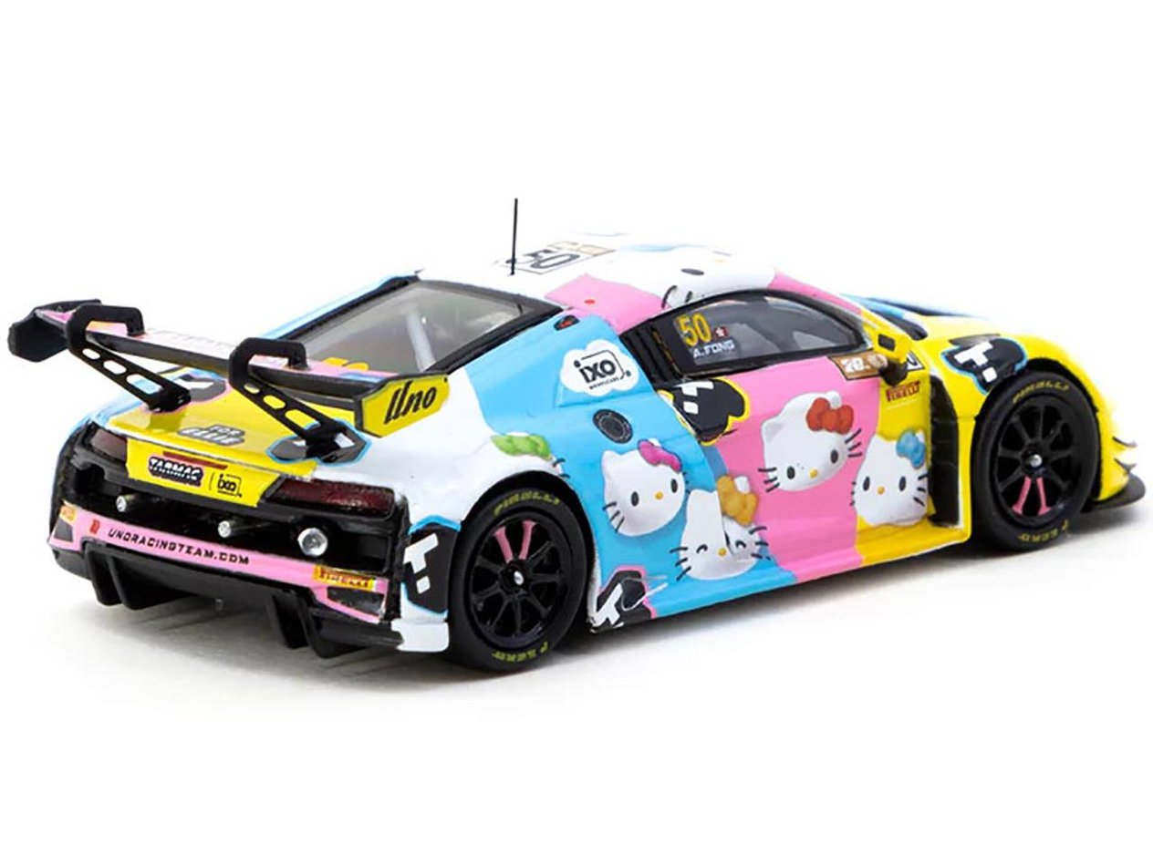 Tarmac Works Audi R8 LMS GT3 Evo II Macau GT Cup 2023 - Hello Kitty 50th Anniversary 1:64