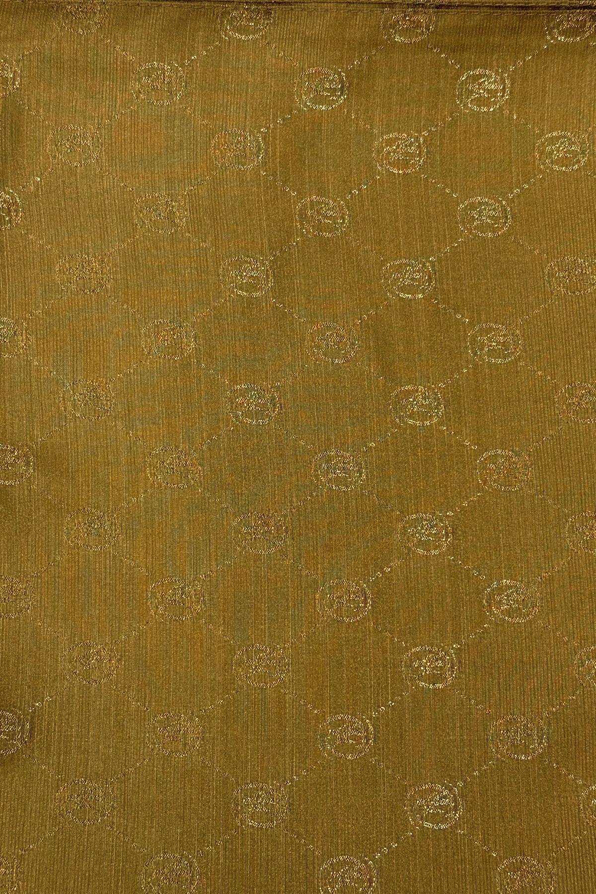 gold monogram şal