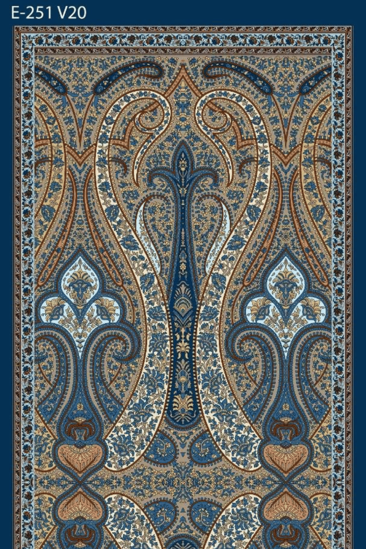 indigo vual ipek şal