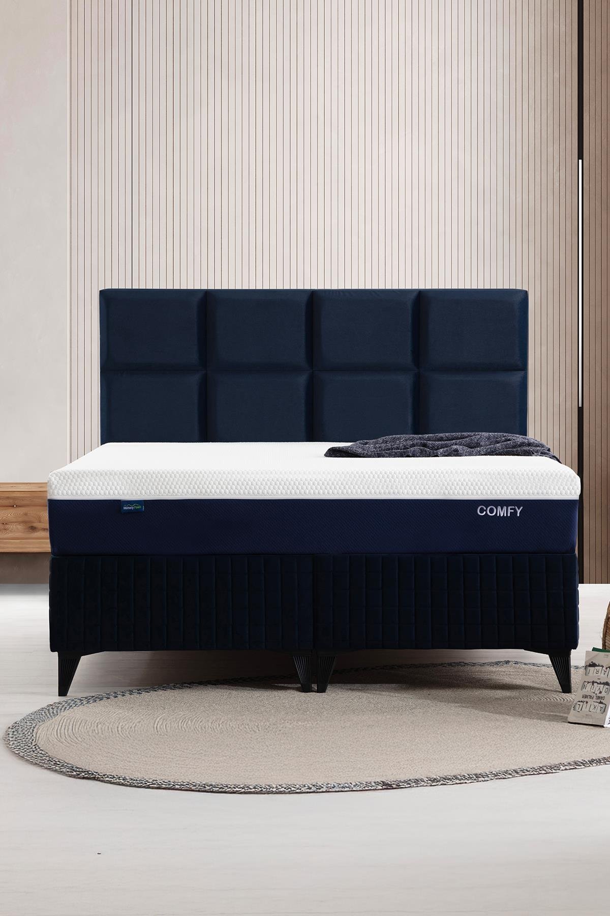 MintSleep Comfy Yatak + Baza + Başlık Set