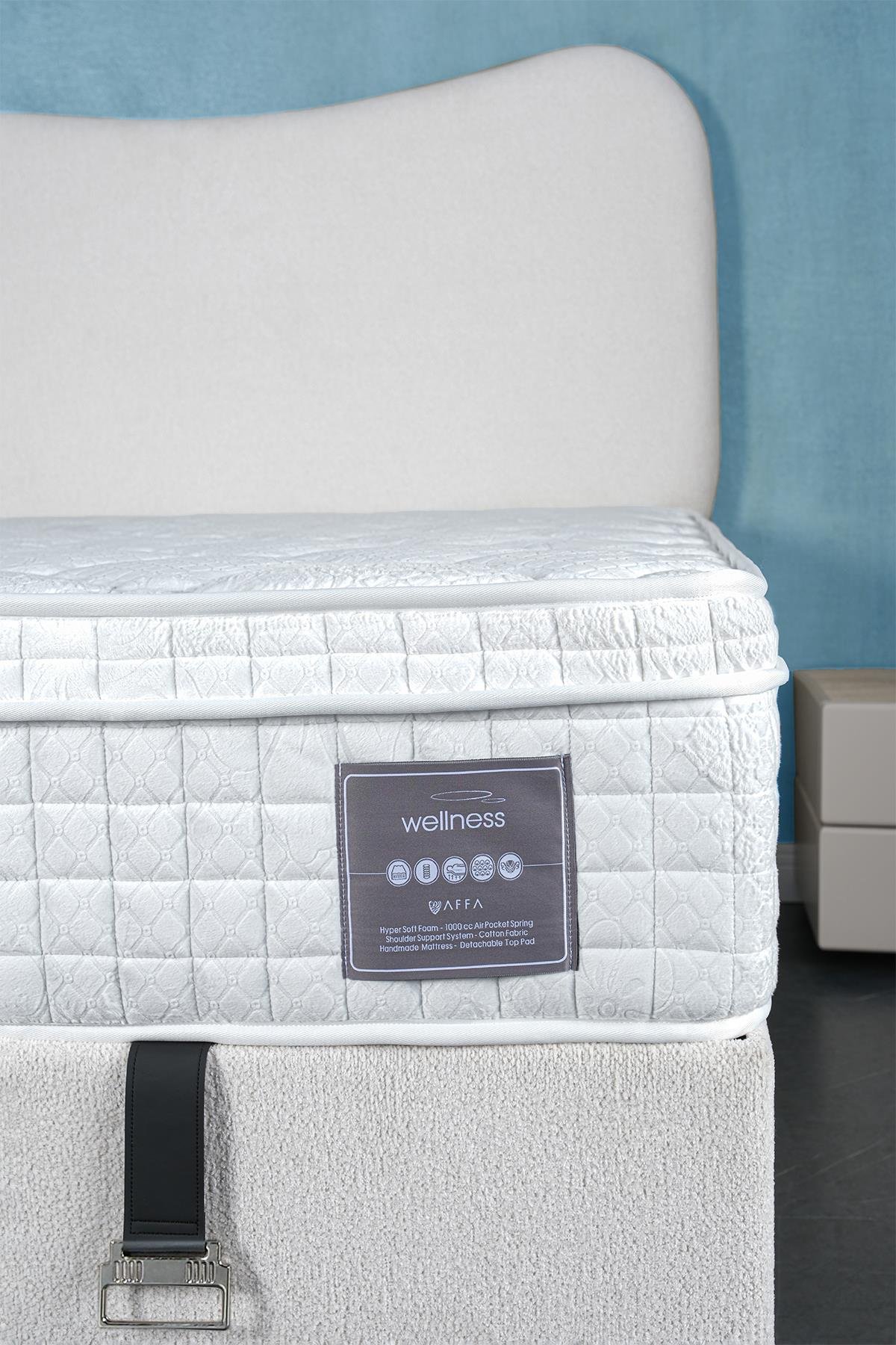 Premium Wellness Yatak – Orta Sert ve Torba Yay Teknolojisi