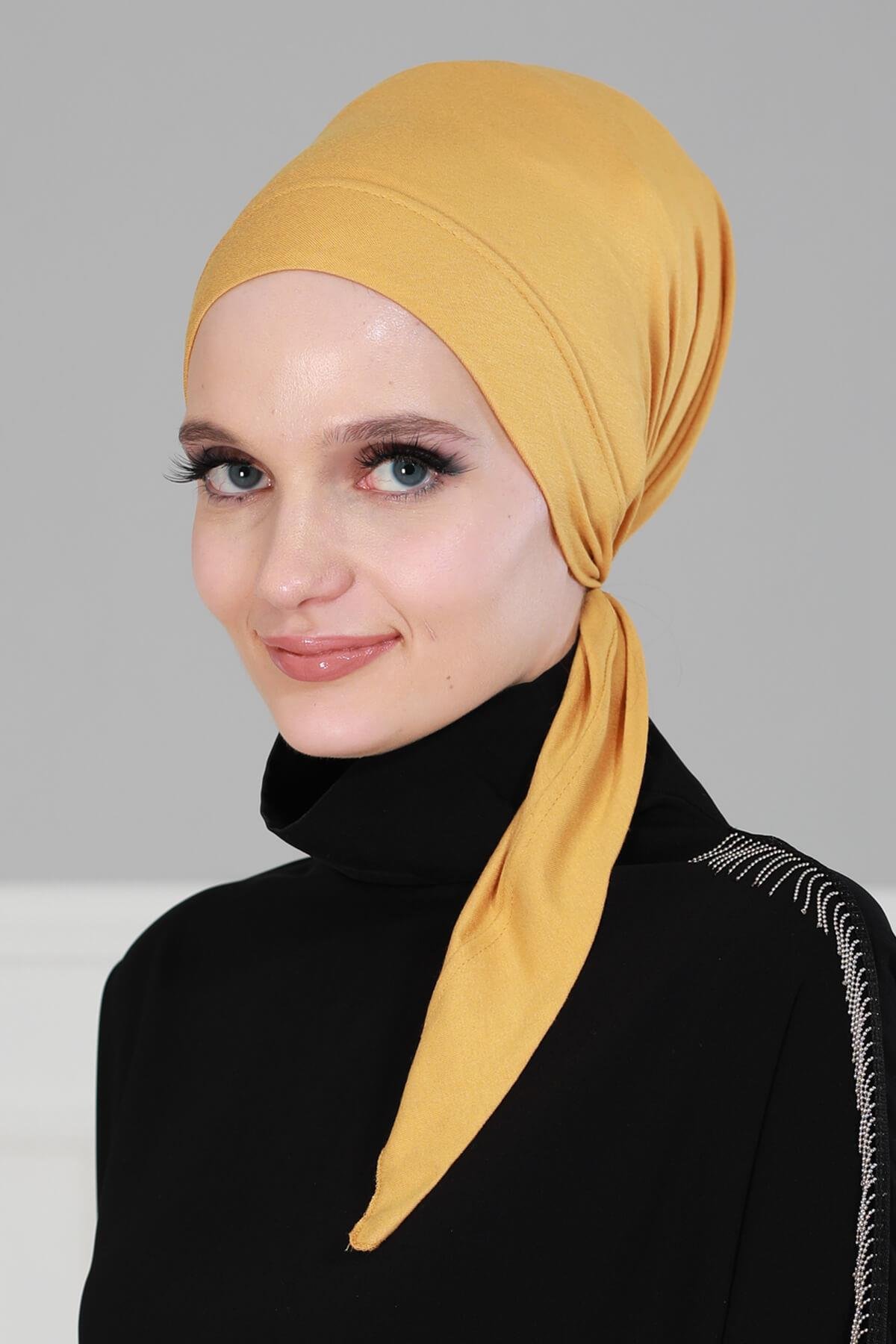 Bandana,B-45 Hardal Sarısı