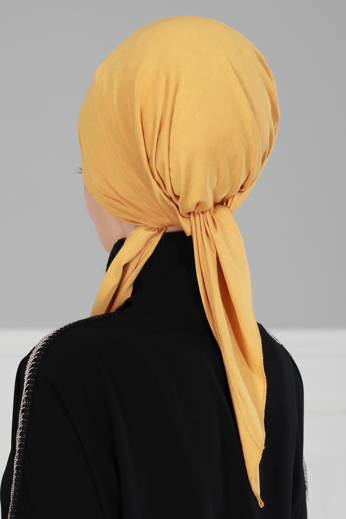 Bandana,B-45 Hardal Sarısı
