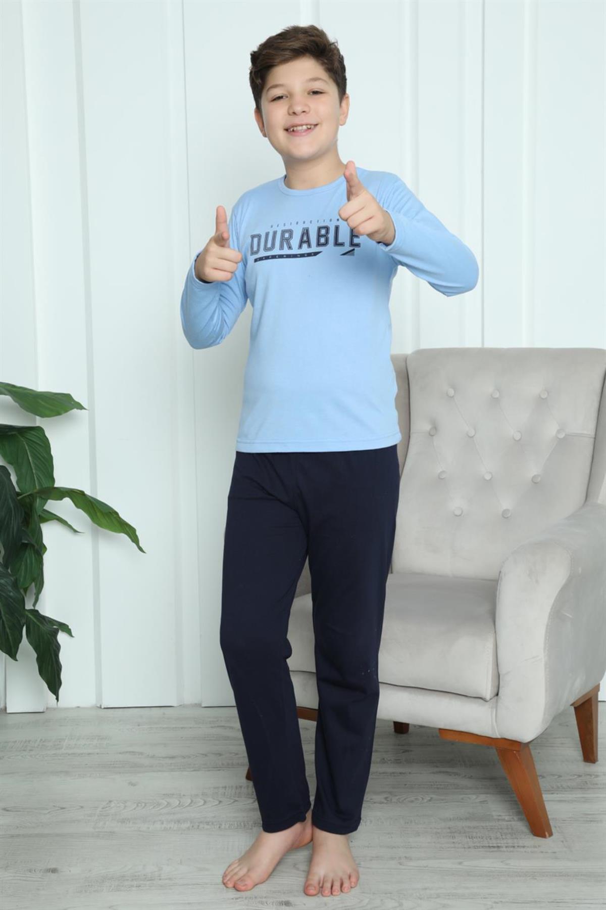Celira Erkek Çocuk Penye Pijama Takım 20412