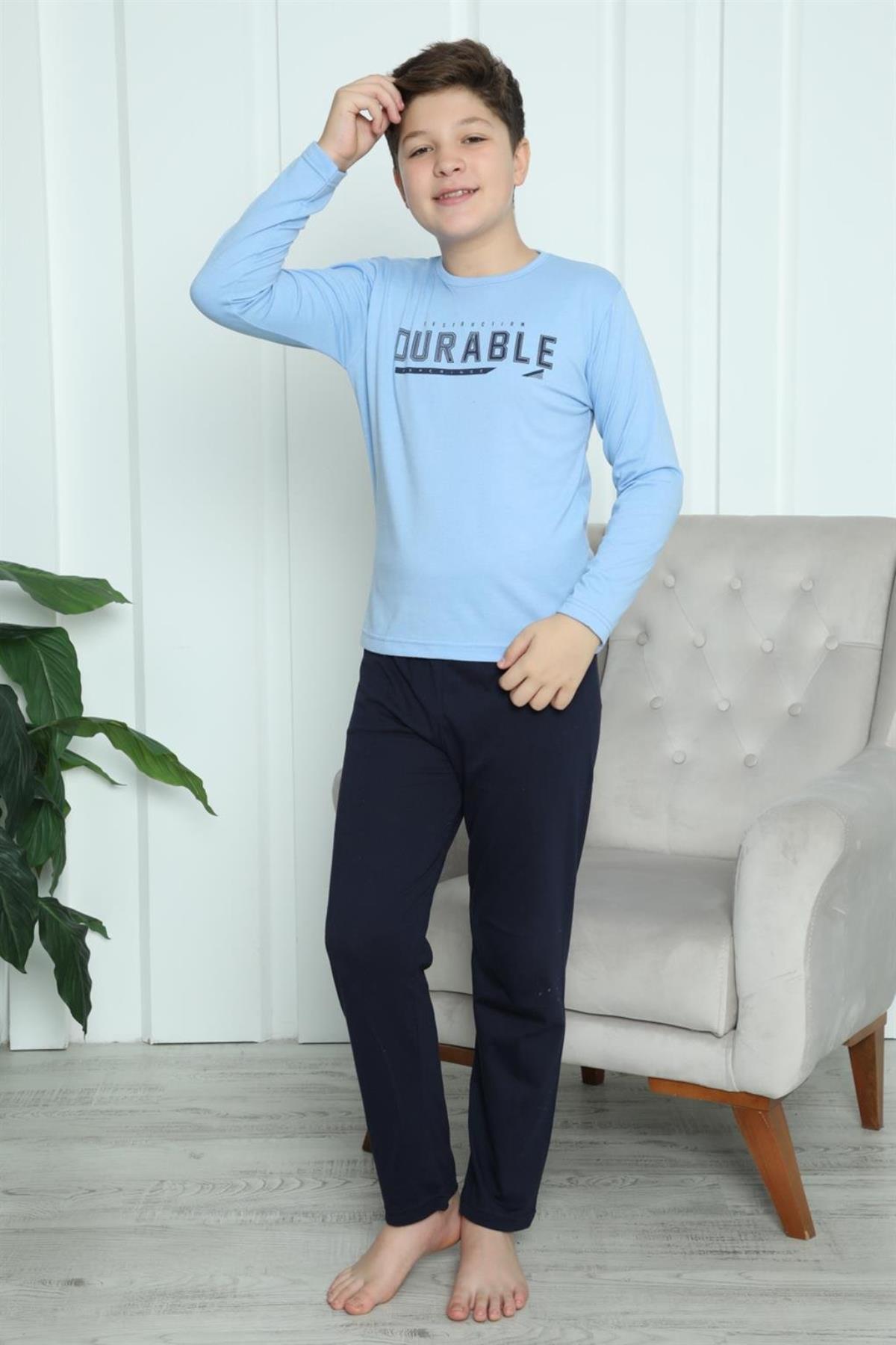 Celira Erkek Çocuk Penye Pijama Takım 20412
