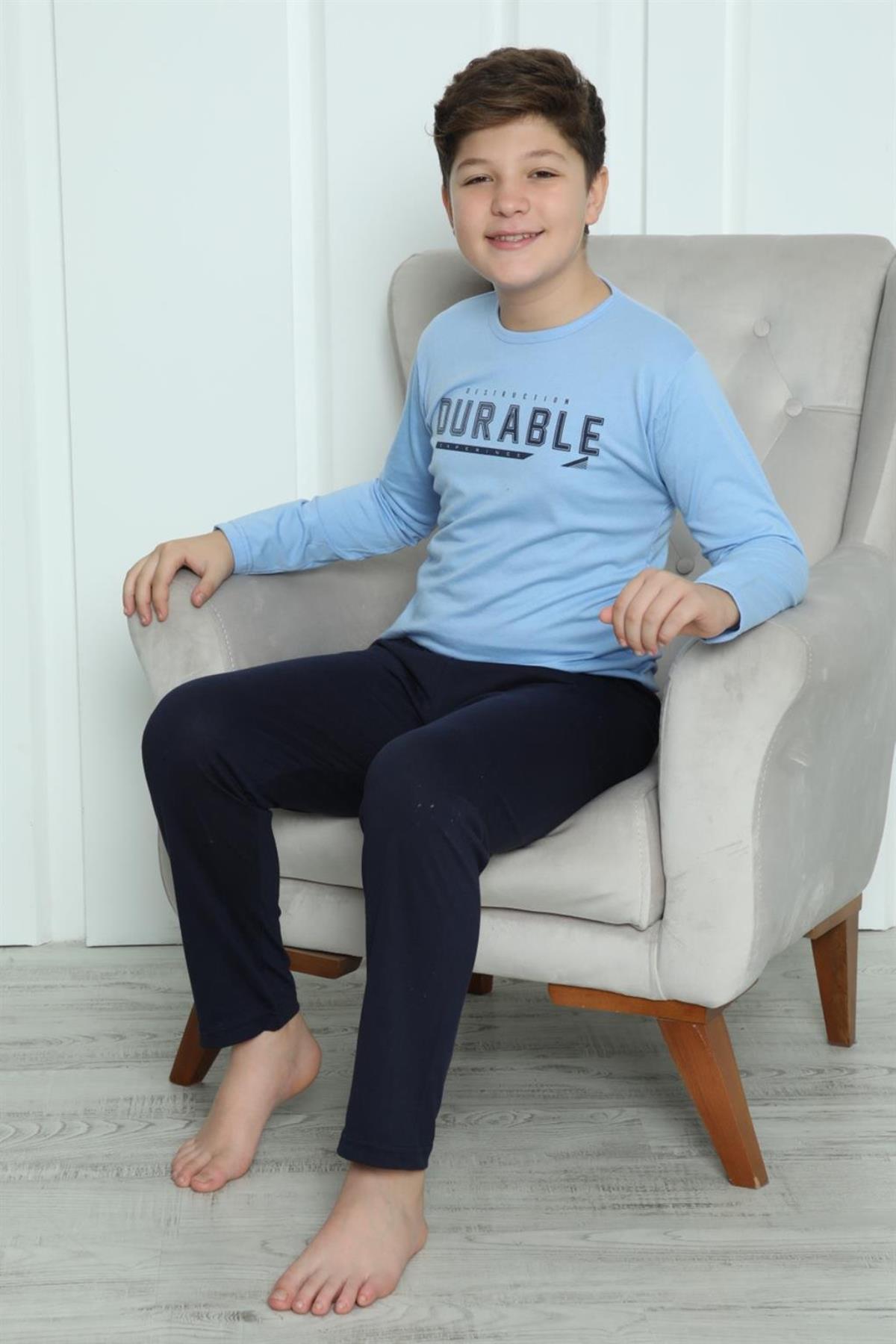 Celira Erkek Çocuk Penye Pijama Takım 20412