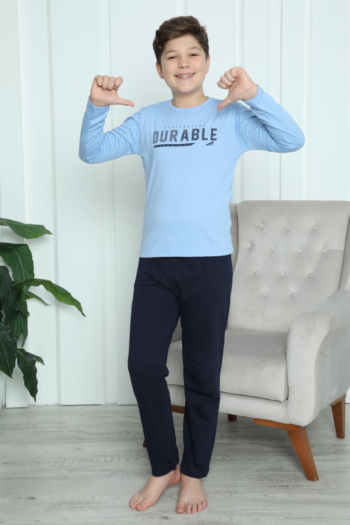 Celira Erkek Çocuk Penye Pijama Takım 20412