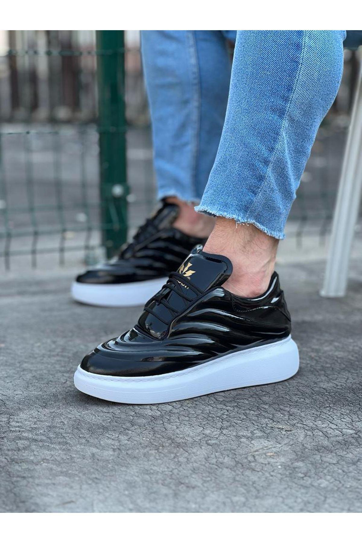 Celira HS094 Siyah Rugan Erkek Casual Ayakkabı