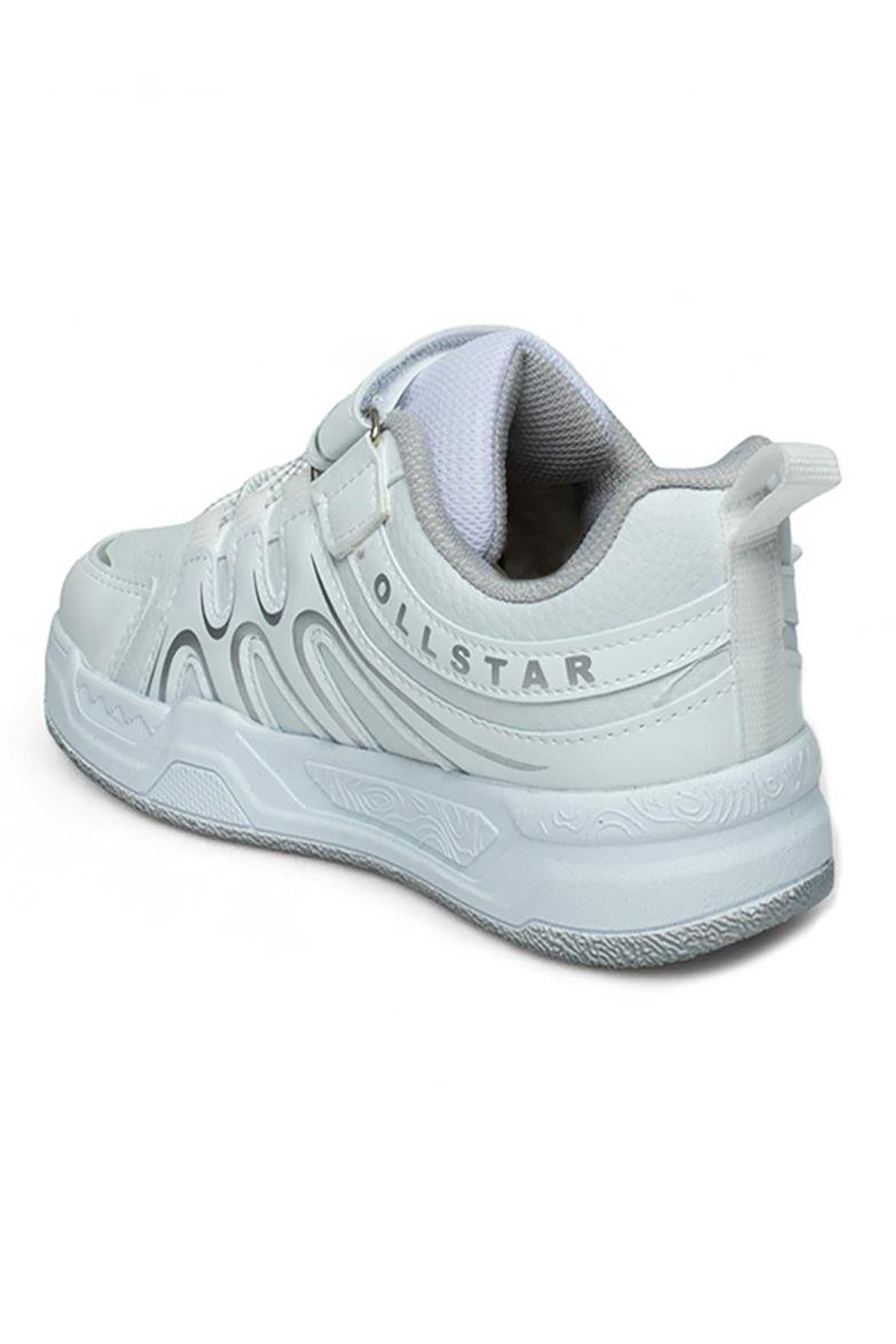 Celira Ndr Beyaz Erkek Çocuk Sneaker Spor Ayakkabı