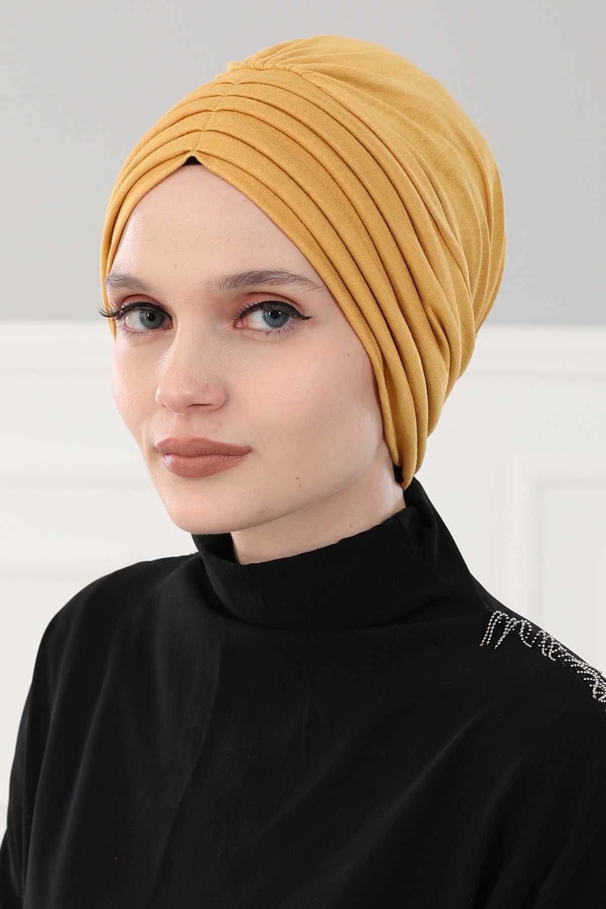 Pileli Penye Bone,B-13 Hardal Sarısı