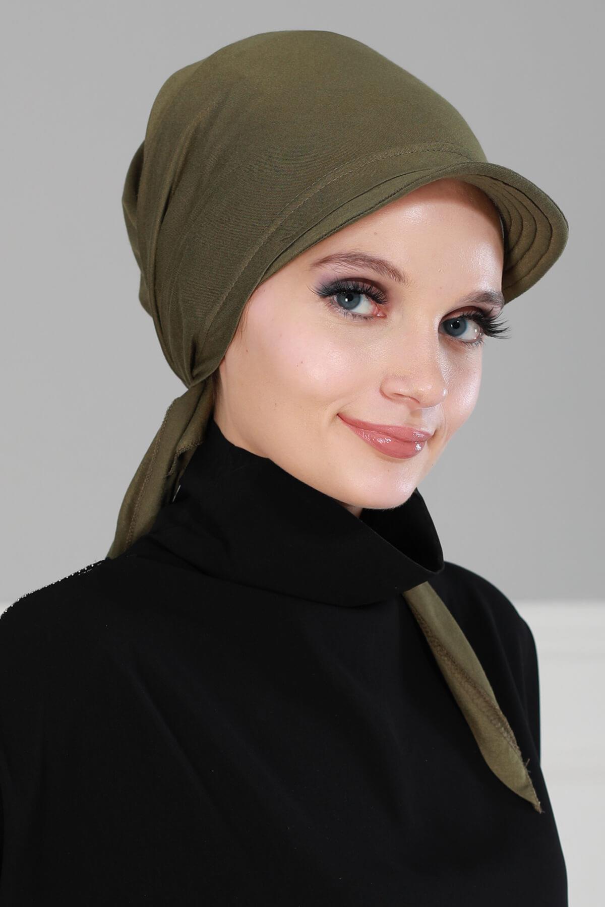 Siperlikli Bandana,B-40 Haki Yeşili