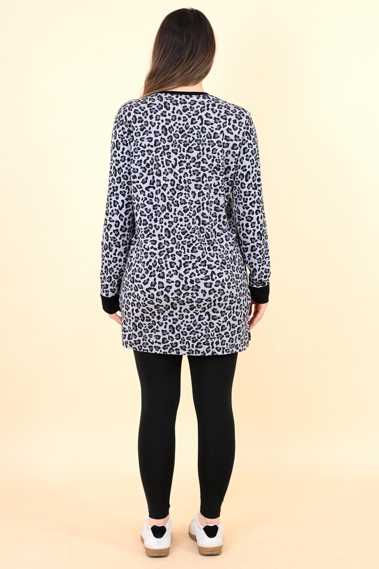 LEOPAR TUNİK Gri 1777