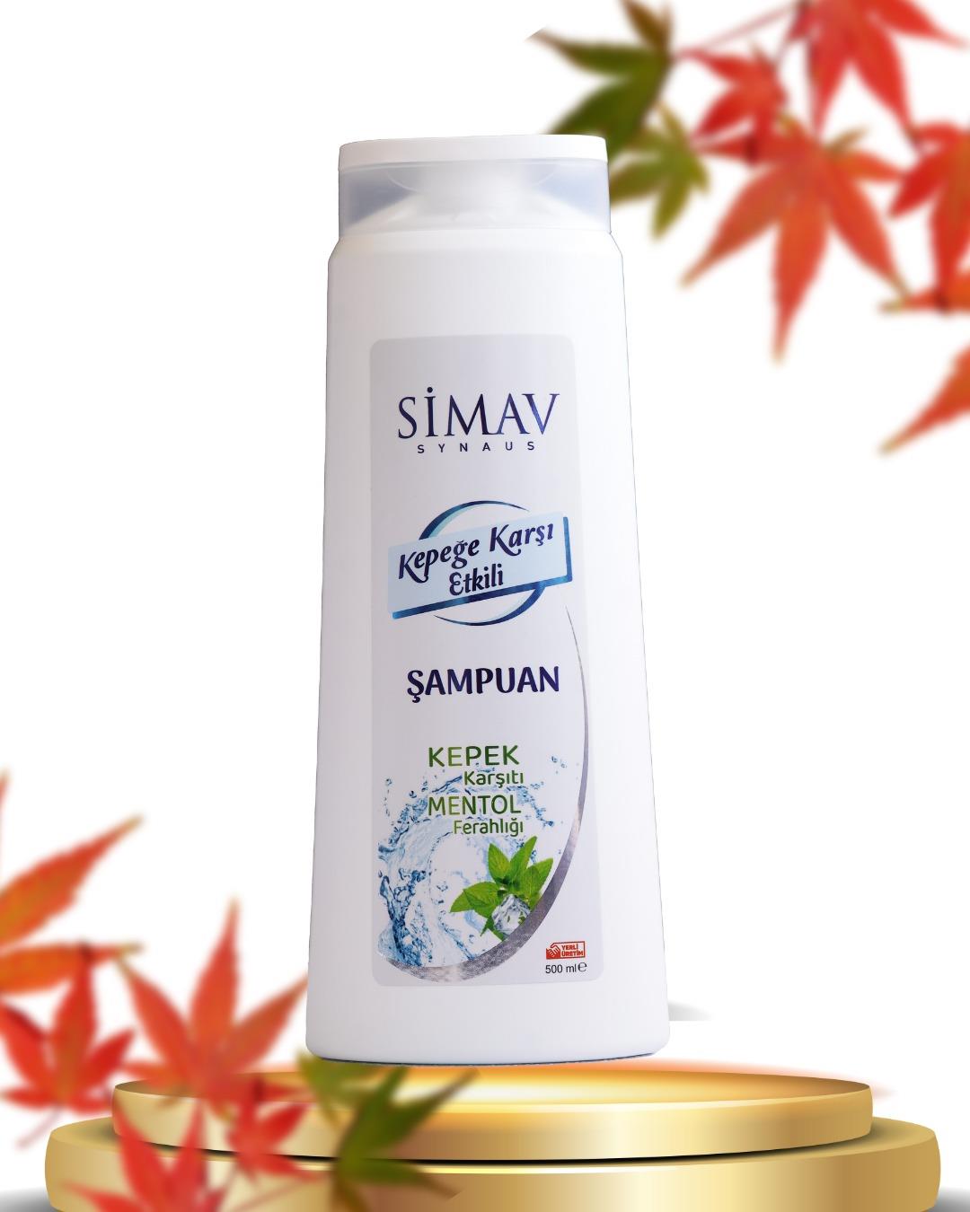 Kepeğe Karşı Etkili Mentollü Şampuan - 500 ml