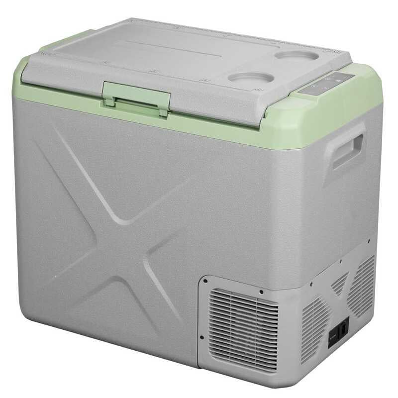 Icepeak Viyana Kompresörlü Buzdolabı 50 Litre-GRİ-YEŞİL
