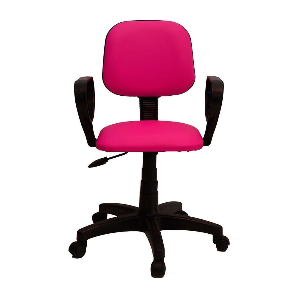 Türksit Eko Kollu Çalışma Koltuğu Kumaş Pembe