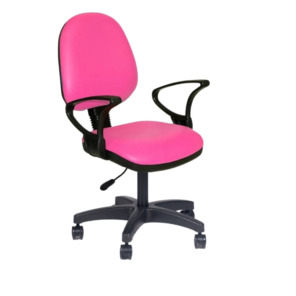 Türksit Kozmo Şef Çalışma Koltuğu Deri Pembe