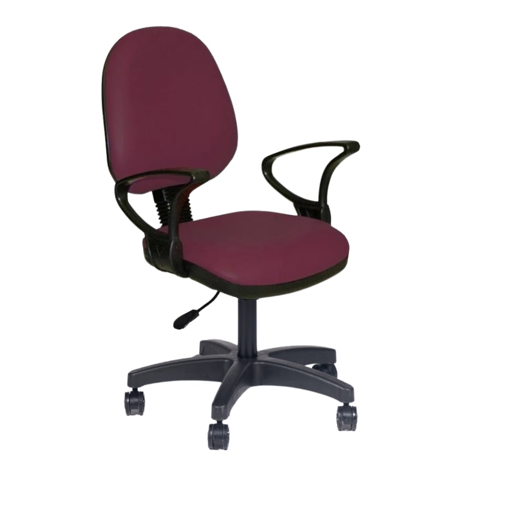 Türksit Kozmo Şef Çalışma Koltuğu Kumaş Bordo