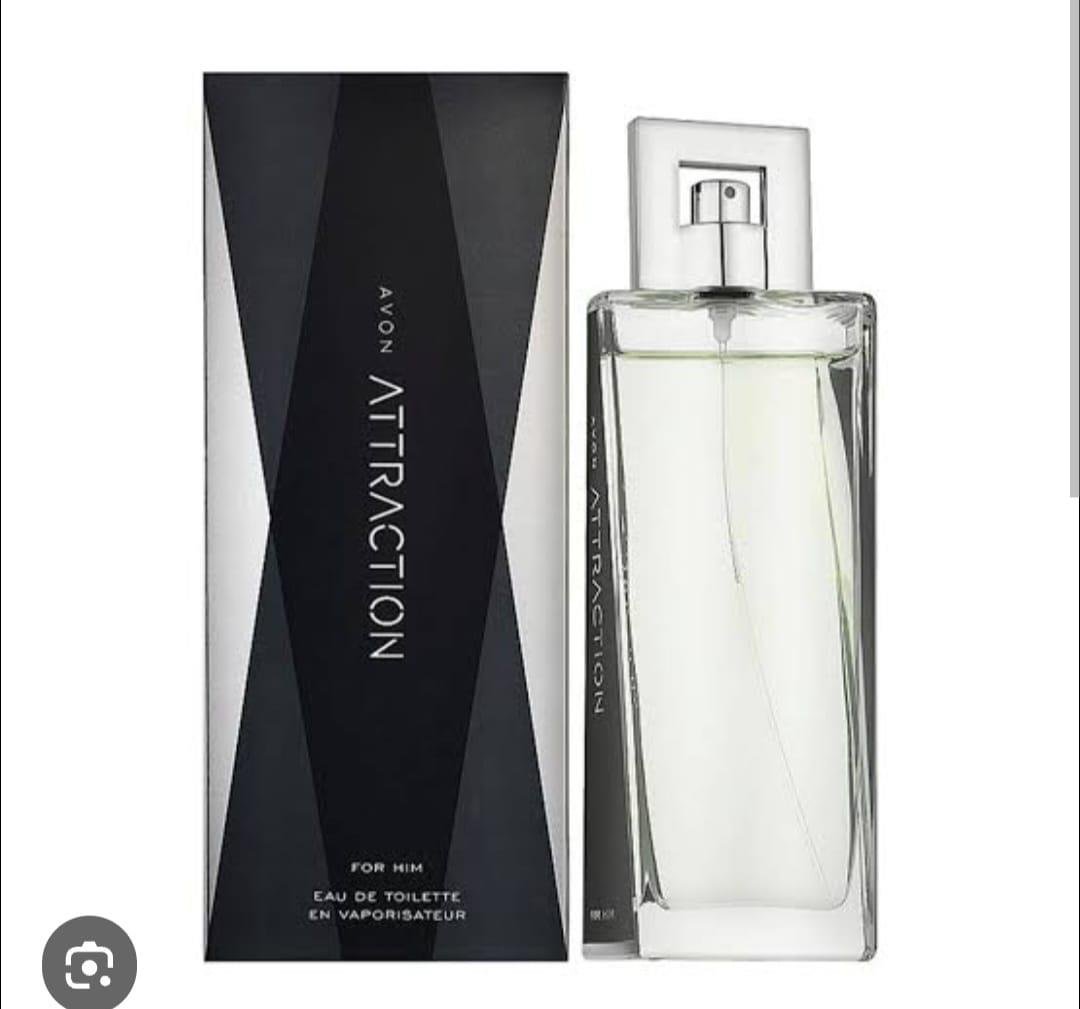 Atraction erkek parfüm 75 ml +saç ve vücut şampuanı 200 ml set 
